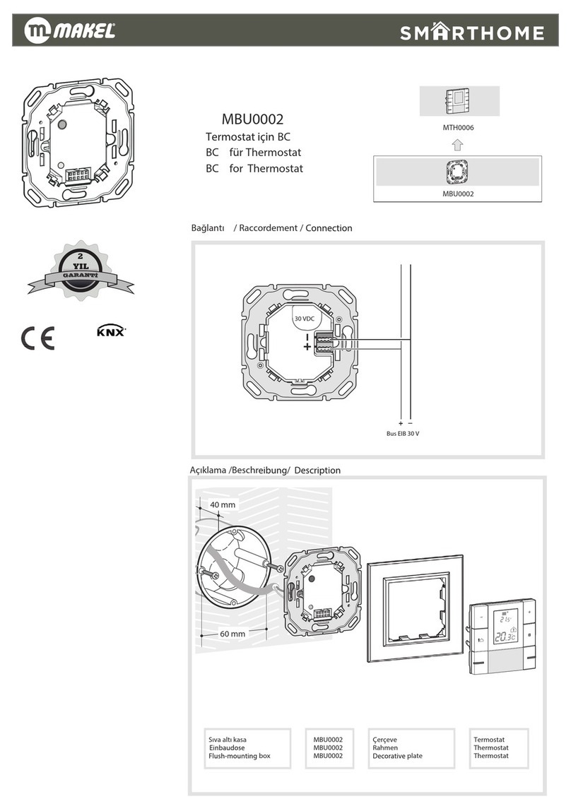 Makel SMARTHOME MBU0002 User manual