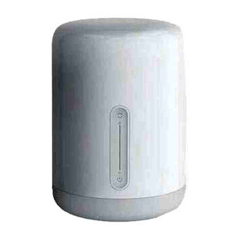 Xiaomi Mi Bedside Lamp 2 user manual