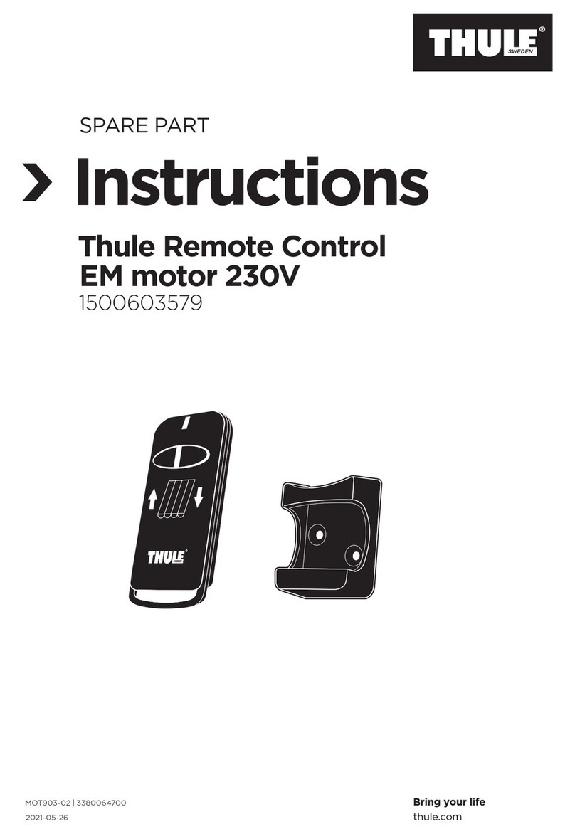 Thule 1500603579 instructions