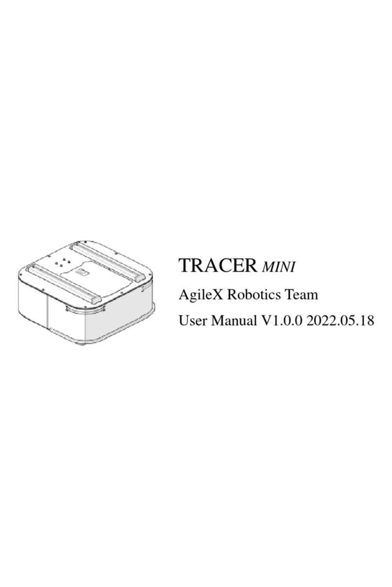 AgileX TRACER MINI User manual