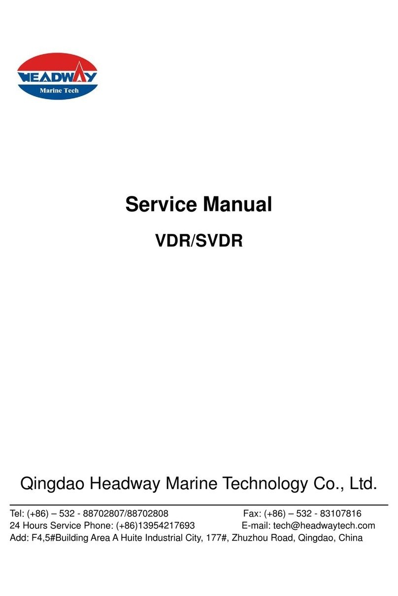 headway VDR Service manual