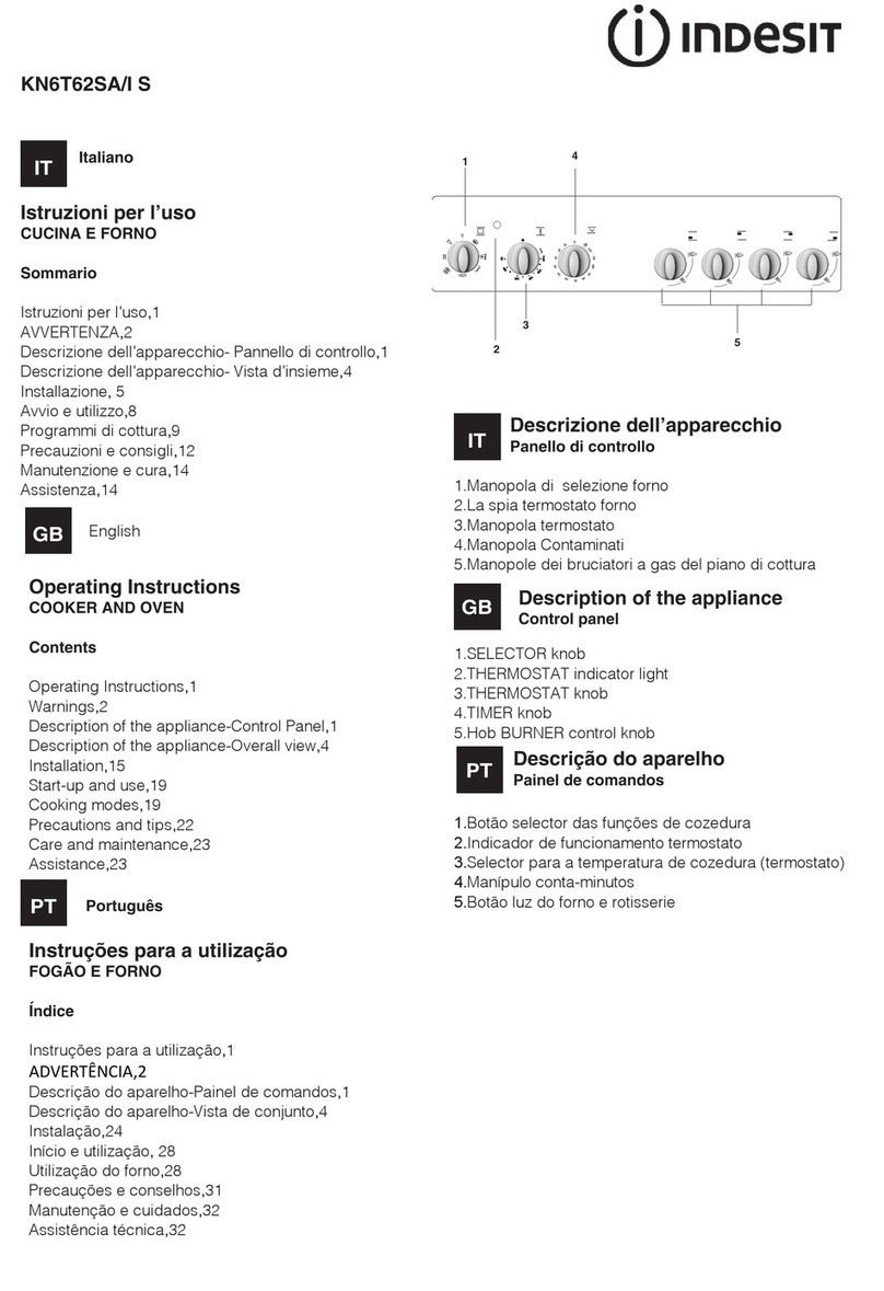 Indesit KN6T62SA/I S User manual