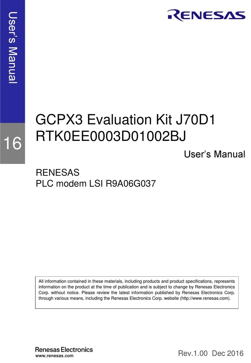 Renesas J70D1 User manual