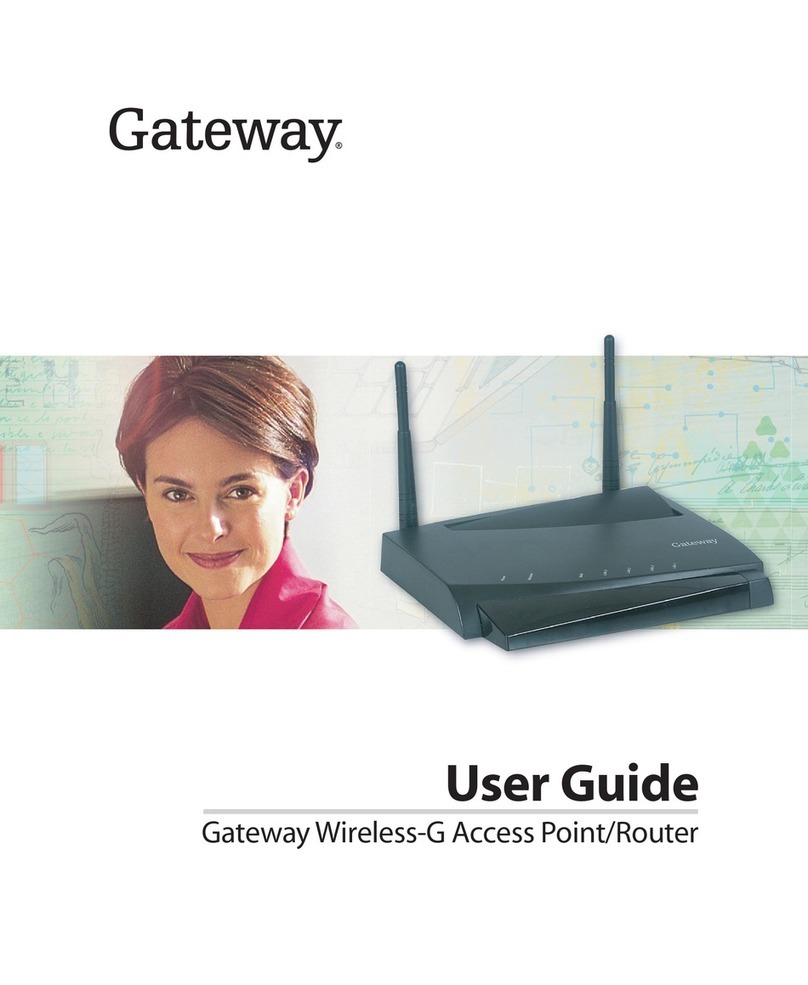 Gateway WGR-250 user guide
