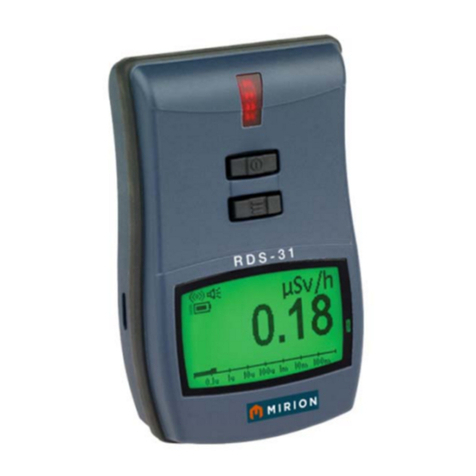 Mirion Technologies RDS-31 S User manual