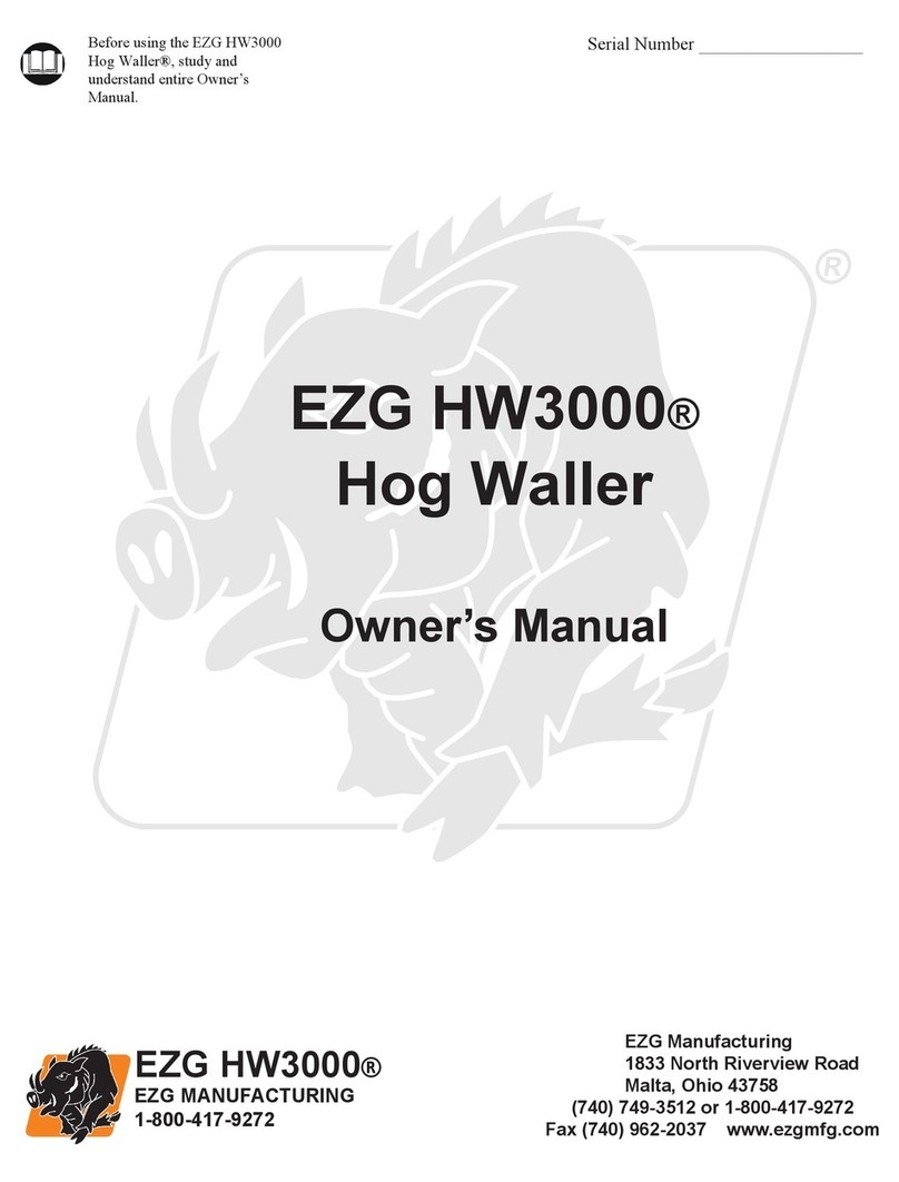 EZG HW3000 owner's manual