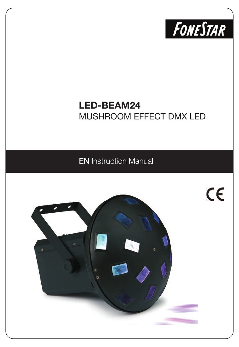 FONESTAR LED-BEAM24 instruction manual