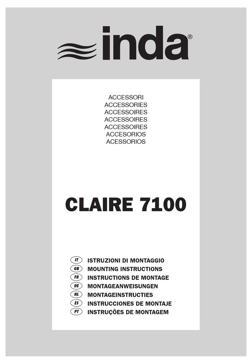INDA CLAIRE 7100 User manual