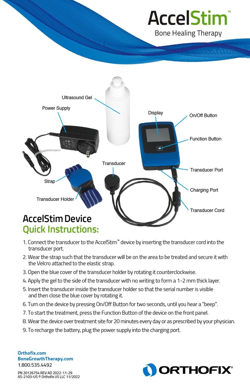 Orthofix AccelStim Operator's manual