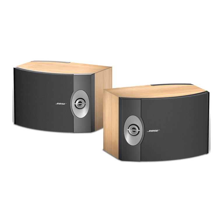 Bose 201 Series V User manual Bose 201 Series V User manual