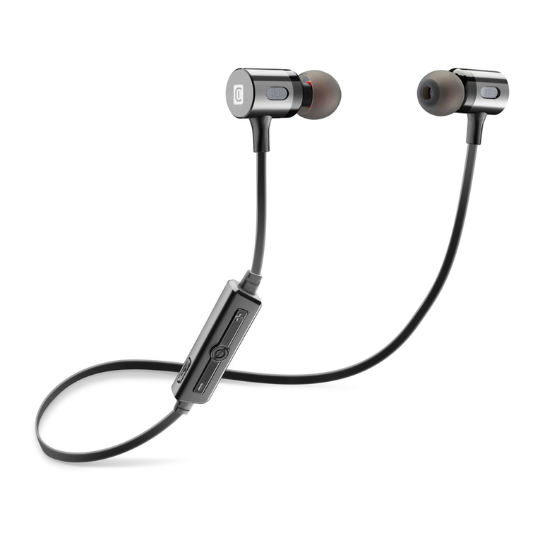 Cellularline Motion In-Ear user manual