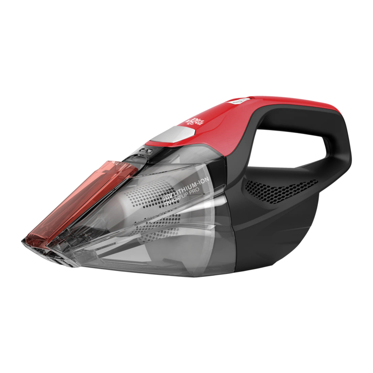 Dirt Devil Lithium Cordless Hand Vacuum user manual