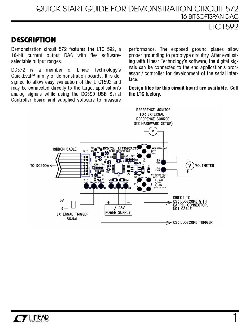 Linear Technology LTC1592 quick start guide