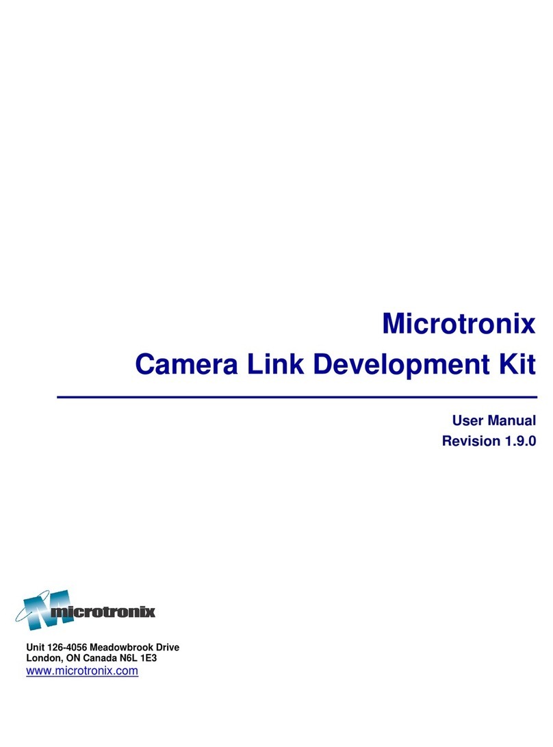MICROTRONIX ViClaro IV GX User manual