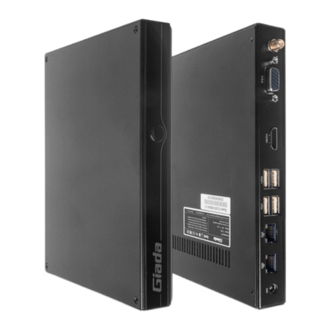 Giada F110D Series user manual