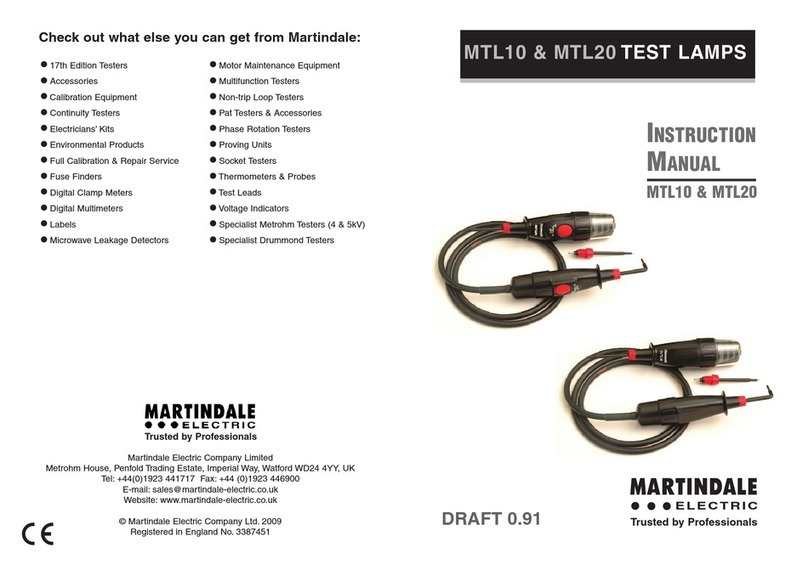 MARTINDALE MTL10 User manual