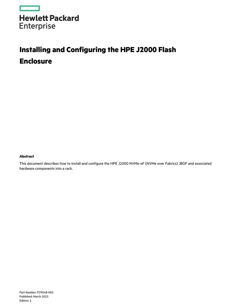 HPE J2000 Flash Instruction Manual