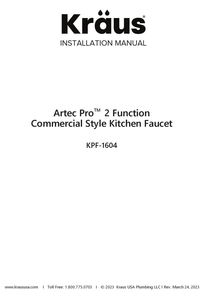 Kraus Artec Pro KPF-1604 User manual Kraus Artec Pro KPF-1604 User manual