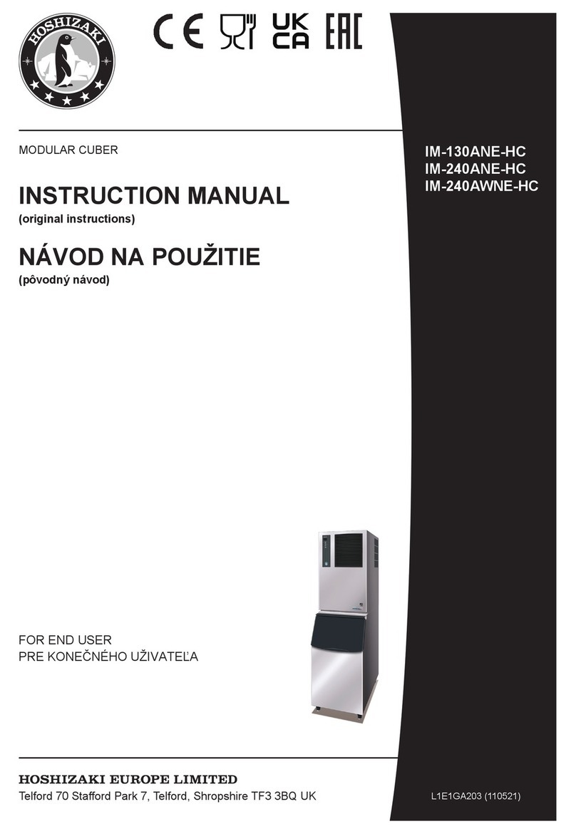 Hoshizaki IM-130ANE-HC instruction manual