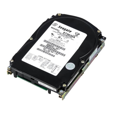 Seagate Medalist 630xe User manual