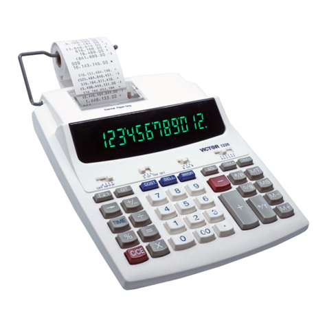 Victor 1226 Series User manual