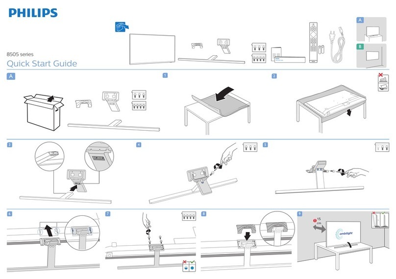 Philips 8505 Series User manual