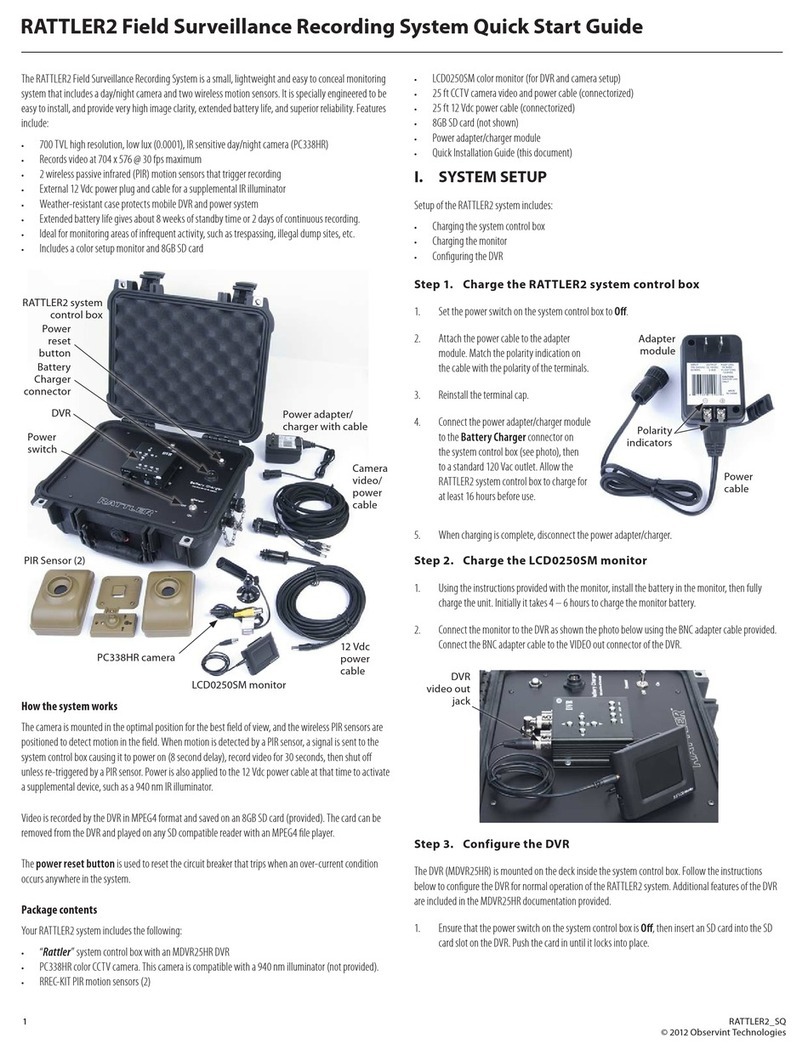 Observint RATTLER2 User manual