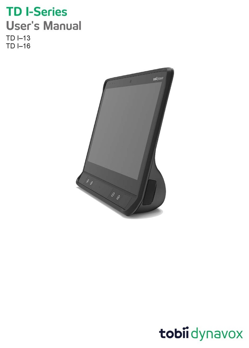 Tobii Dynavox TD I Series User manual