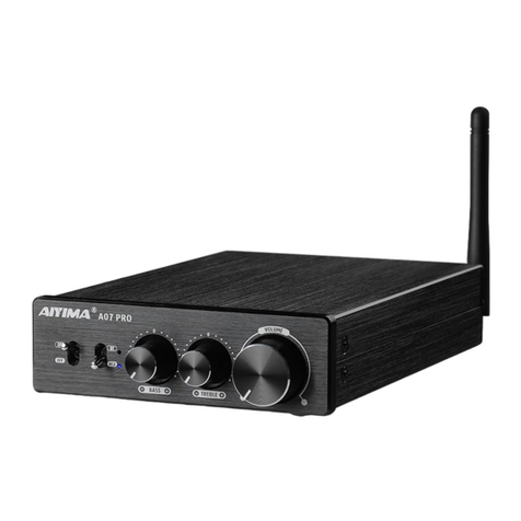 Aiyima A07 PRO Installation and operation manual