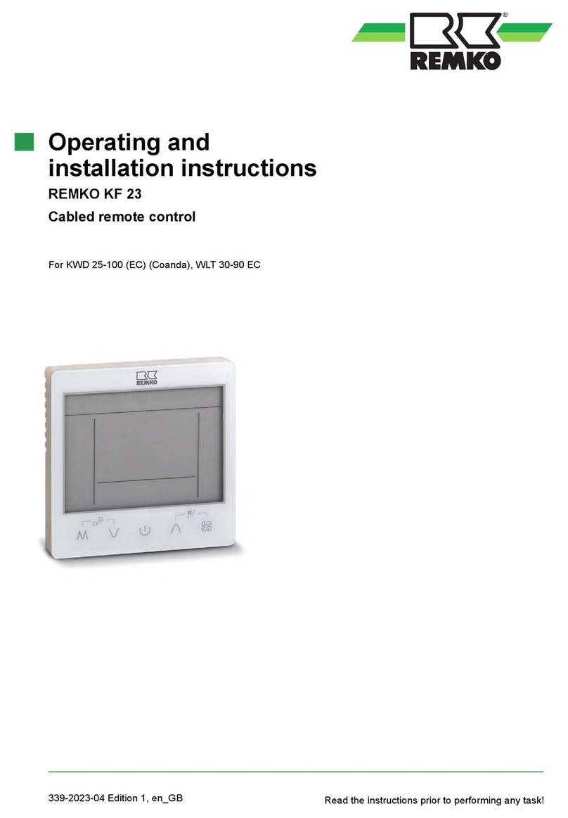 REMKO KF 23 User manual