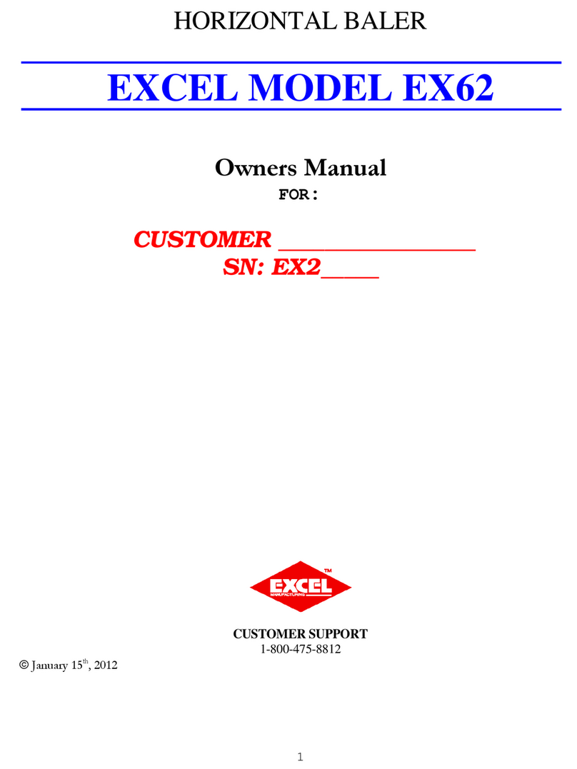Excel EX62 User manual