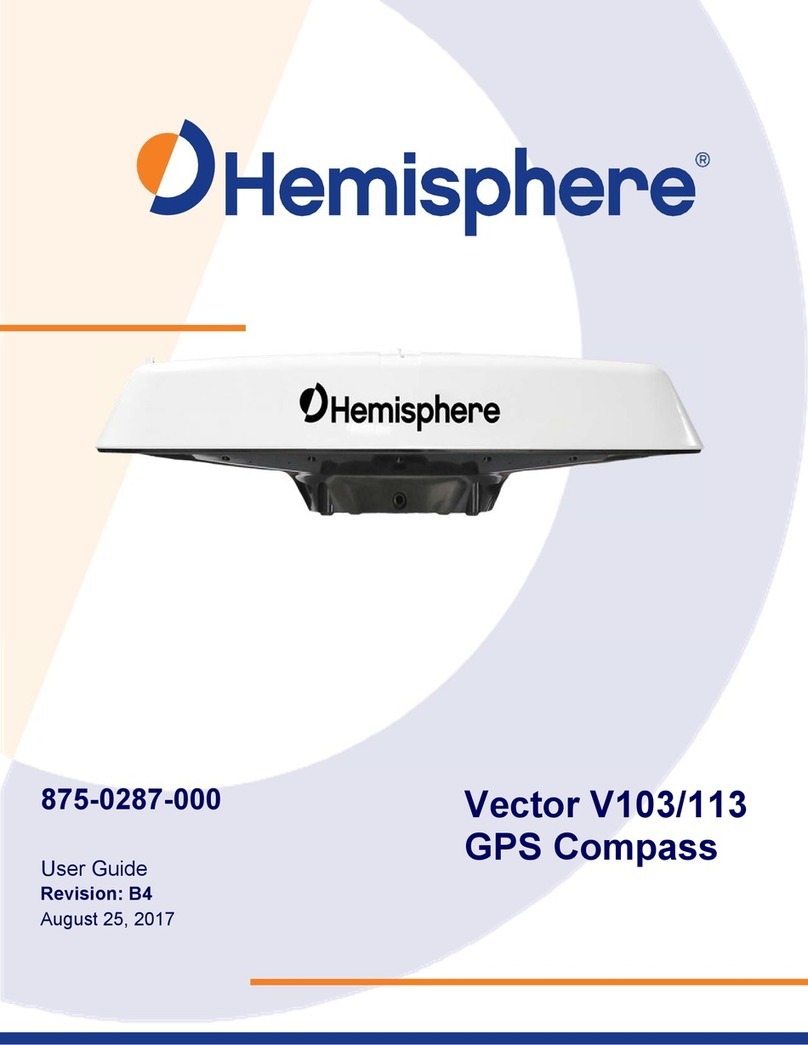 Hemisphere GPS Vector V103 manual