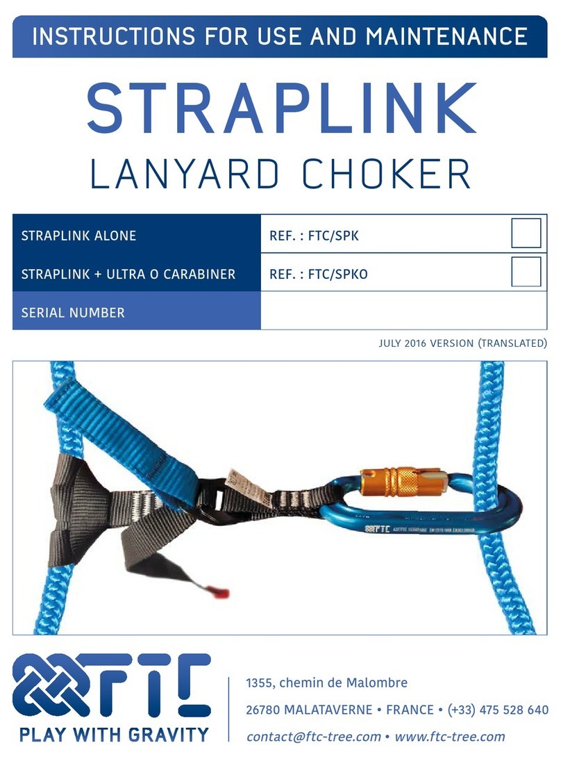 FTC STRAPLINK Instructions for use and maintenance