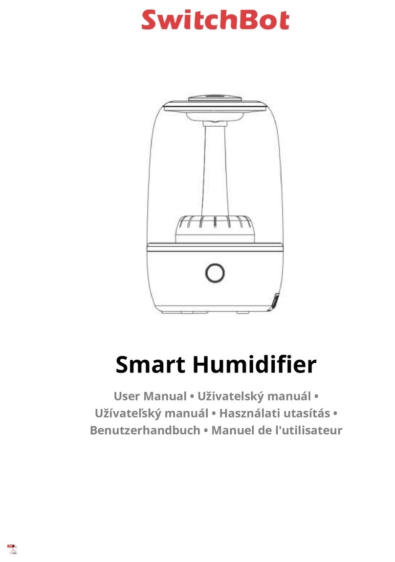 ALZA SwitchBot Smart Humidifier user manual