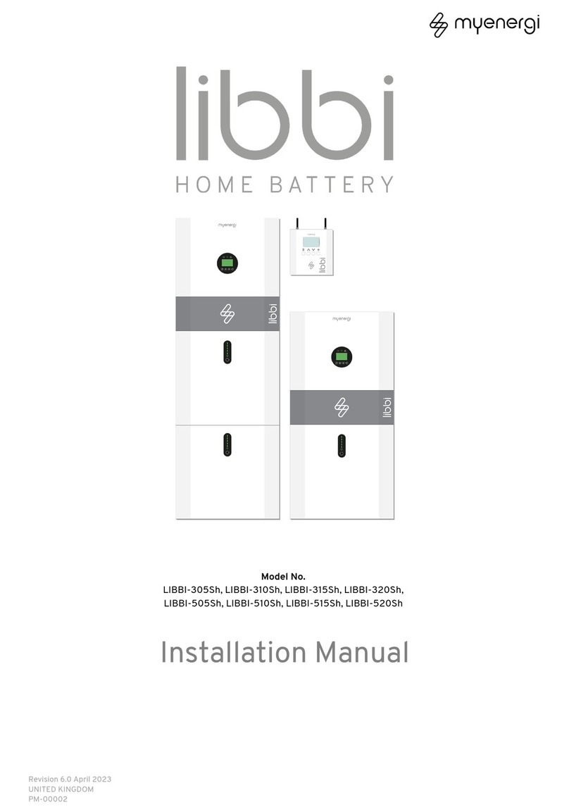Myenergi LIBBI-305Sh instruction manual