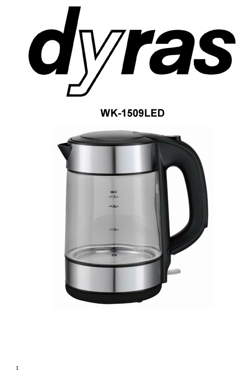 dyras WK-1509LED User manual