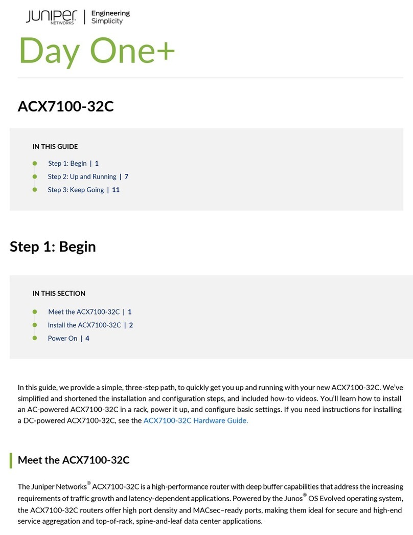 Juniper ACX7100-32C User manual