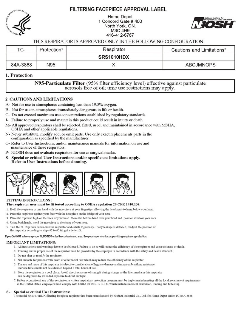 NIOSH SRS1010HDX quick start guide
