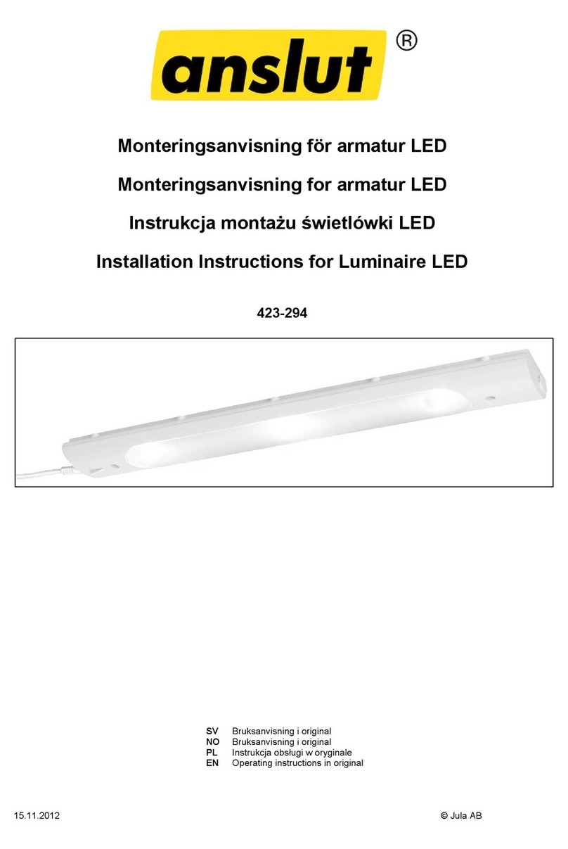 Anslut 423-294 User manual