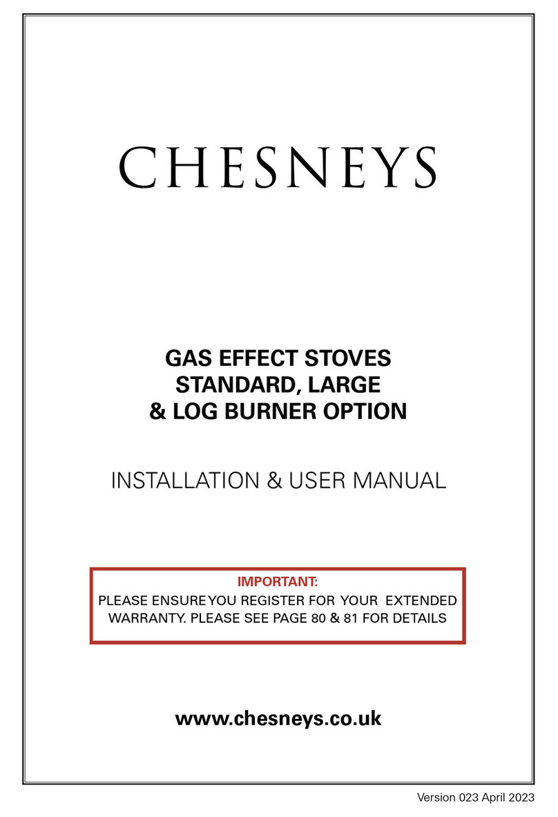 Chesney's SALISBURY Installation & user manual
