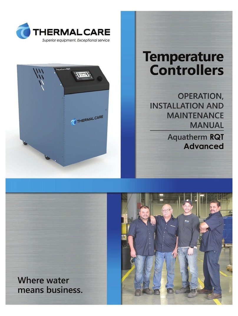 Thermal Care Aquatherm RQT Advanced Instruction Manual