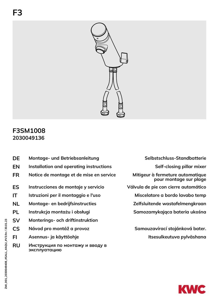 KWC F3SM1008 User manual KWC F3SM1008 User manual