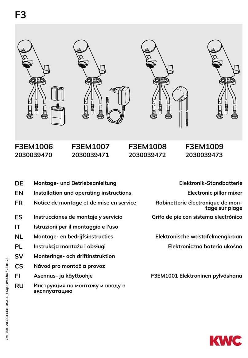 KWC F3EM1006 User manual KWC F3EM1006 User manual