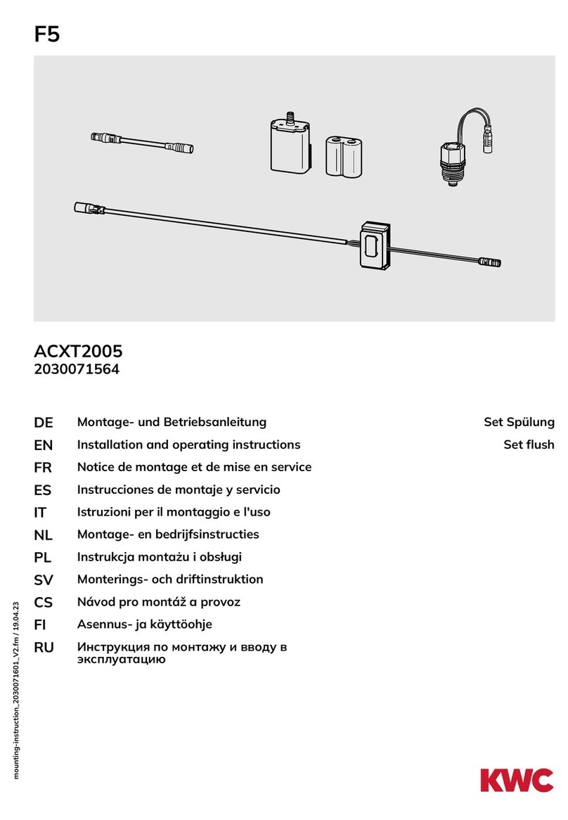 KWC ACXT2005 User manual