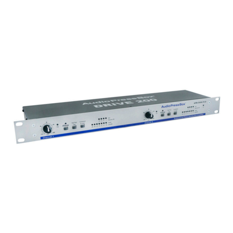 Audio Press Box APB-D200 R owner's manual