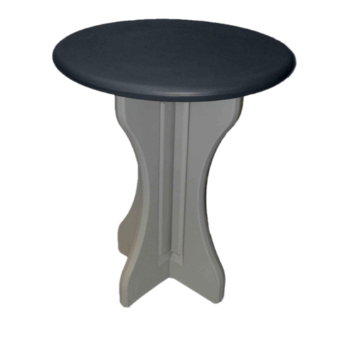 Confer Plastics LEISURE ACCENTS 30" TABLE Assembly manual