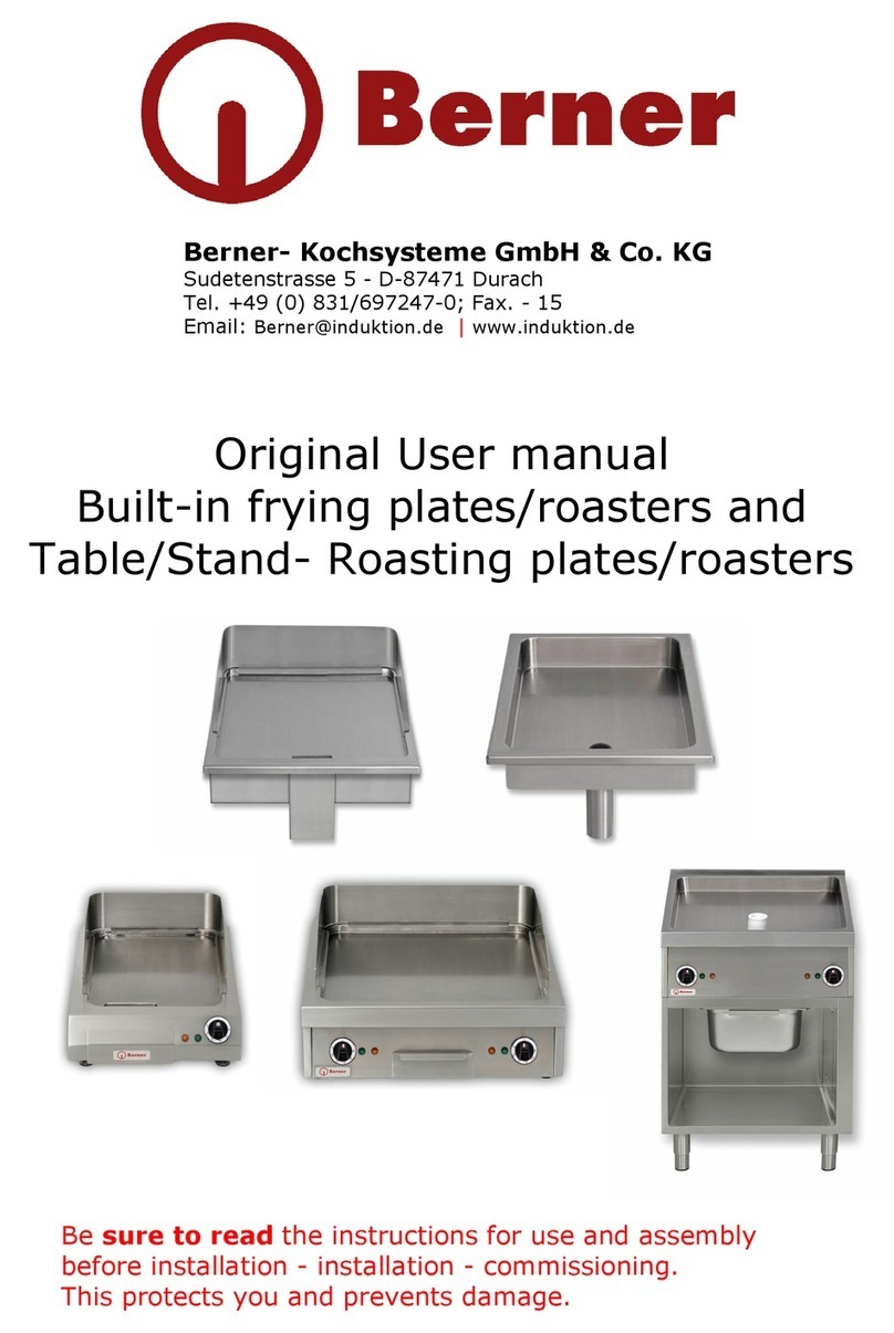 Berner BGA40 Original user manual