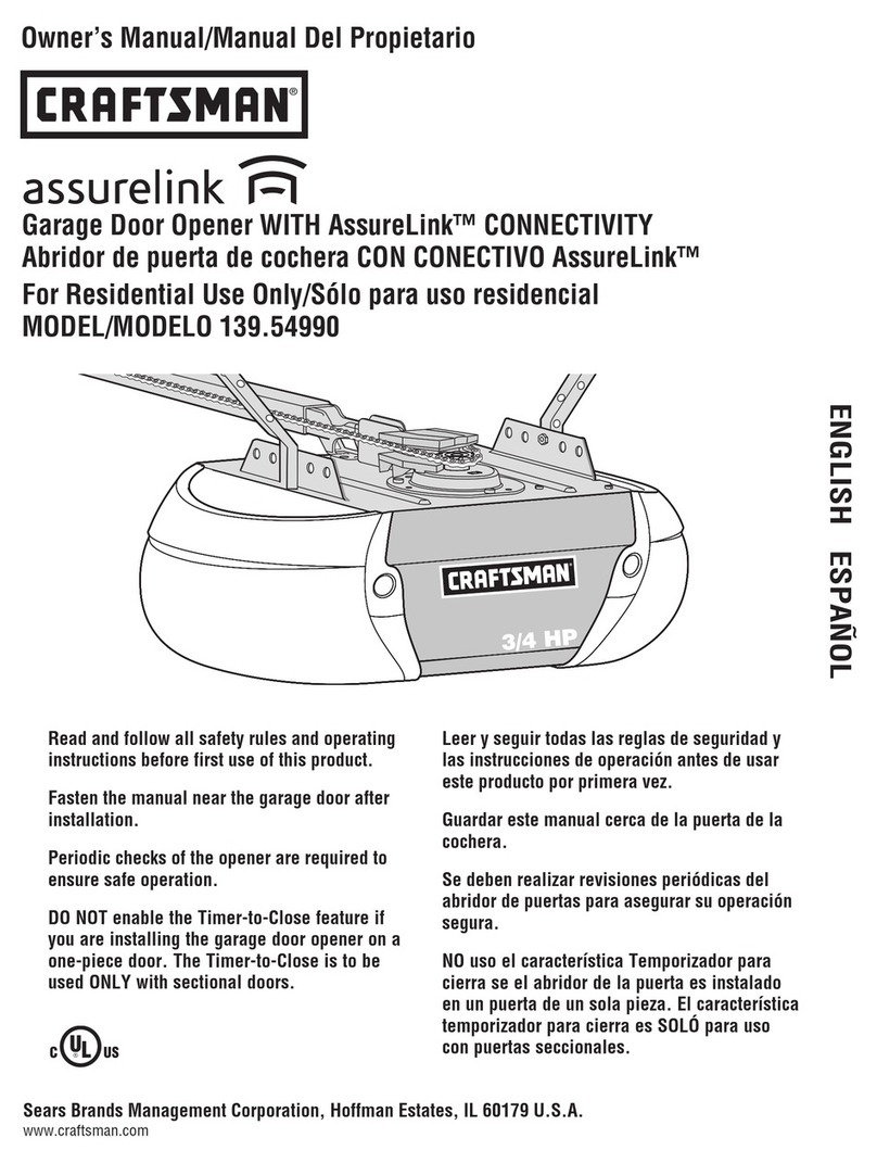 Craftsman 139.54990 User manual
