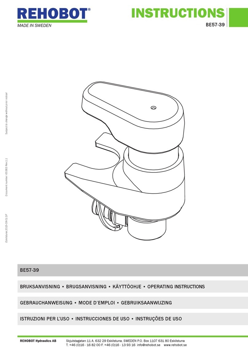 REHOBOT BE57-39 instructions