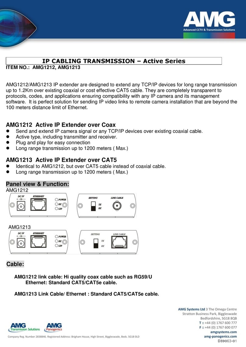 AMG Active AMG1212 instruction manual